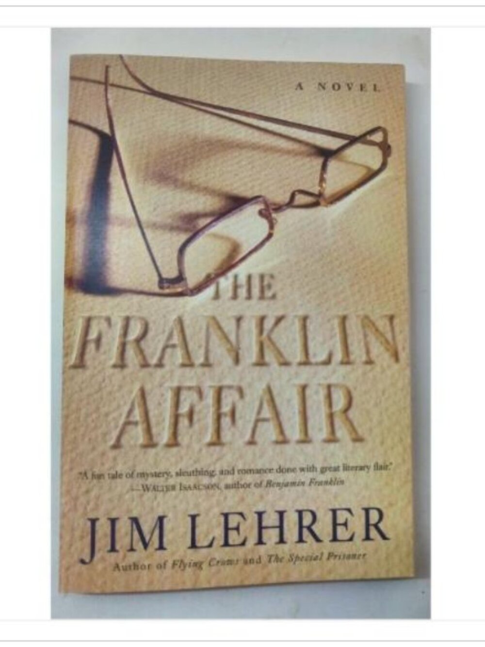 The Franklin Affair A Novel Mystery Fiction Random House 1st 2005 PB